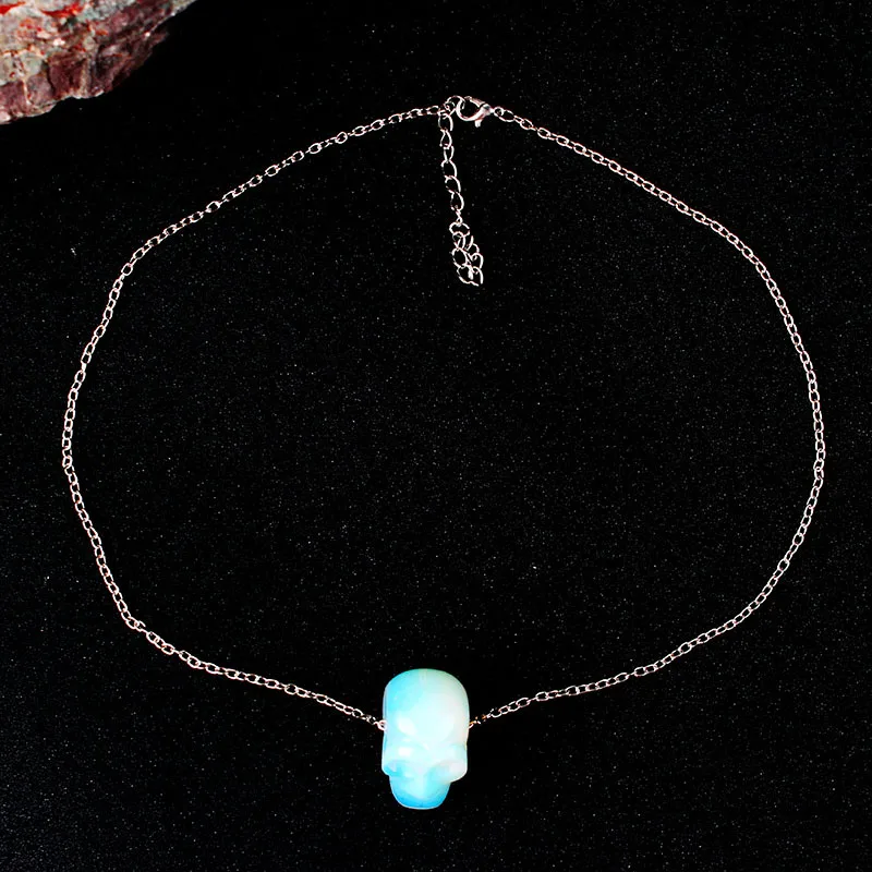 Elephant Retro Simple Style Alloy Crystal Pendant Necklace Wholesale display picture 6