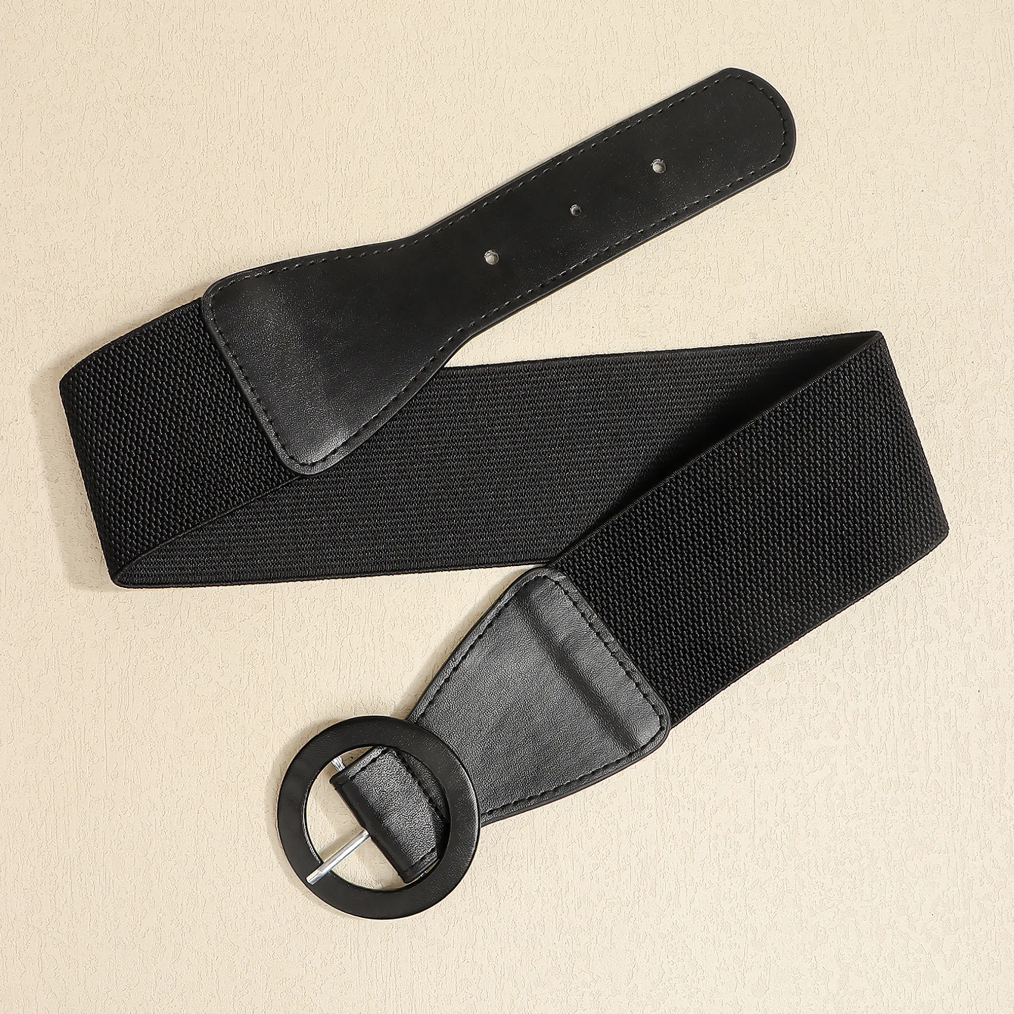 Women's Elegant Vintage Style Lady PU PU Buckle Leather Belts display picture 6