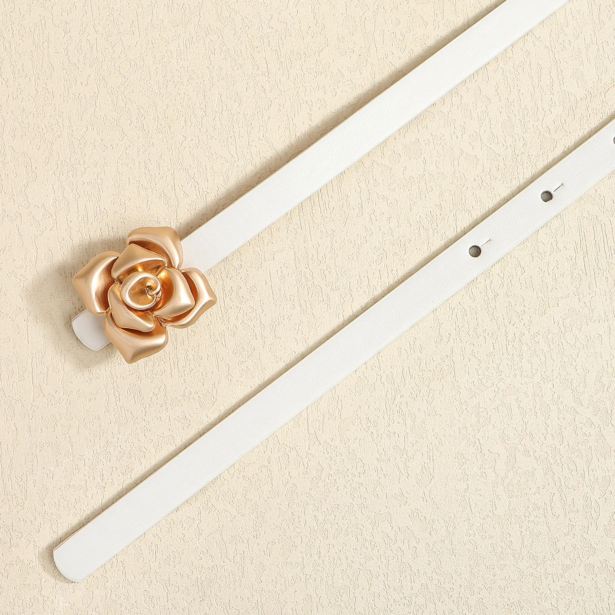 Women's Elegant Vintage Style Preppy Style Pu Alloy Pu Alloy Leather Belts display picture 7