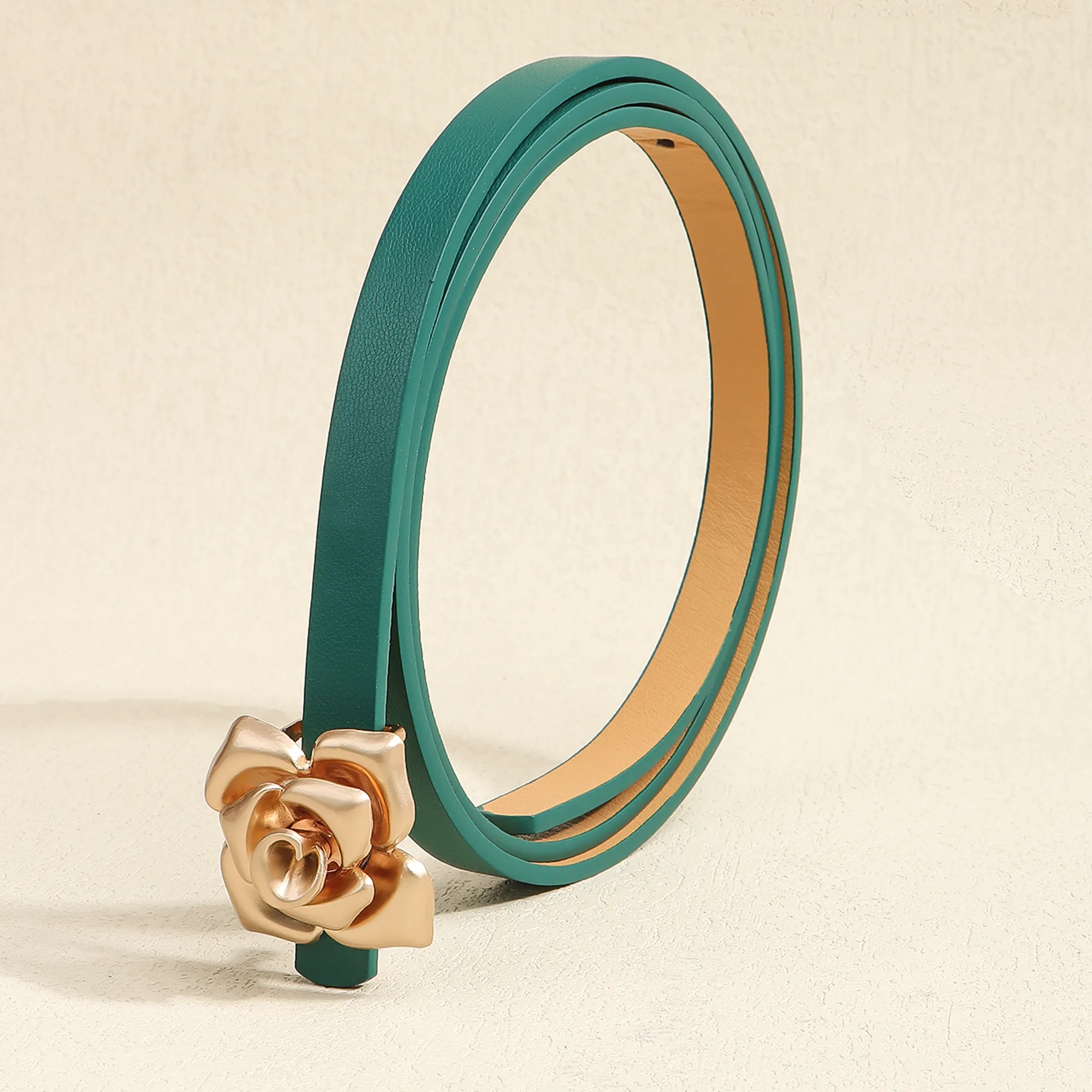 Women's Elegant Vintage Style Preppy Style Pu Alloy Pu Alloy Leather Belts display picture 19