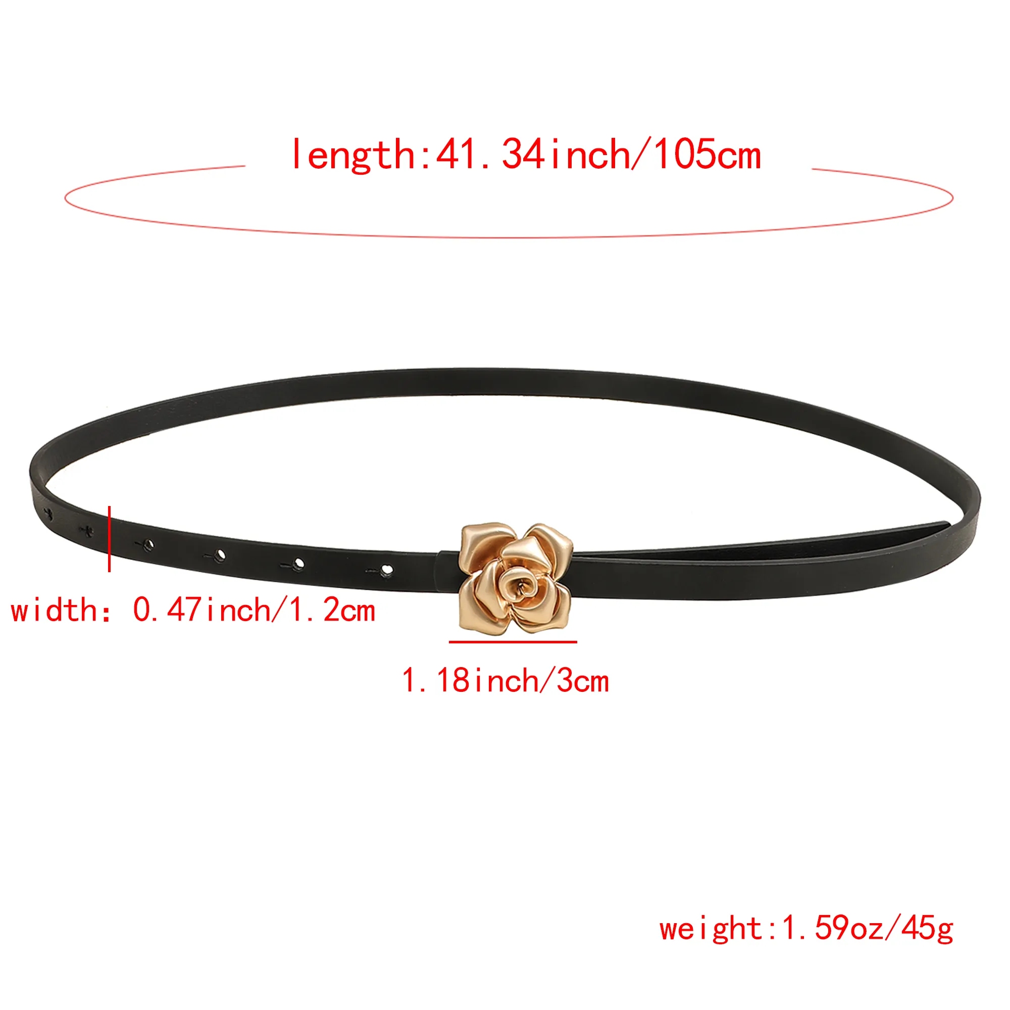 Women's Elegant Vintage Style Preppy Style Pu Alloy Pu Alloy Leather Belts display picture 2