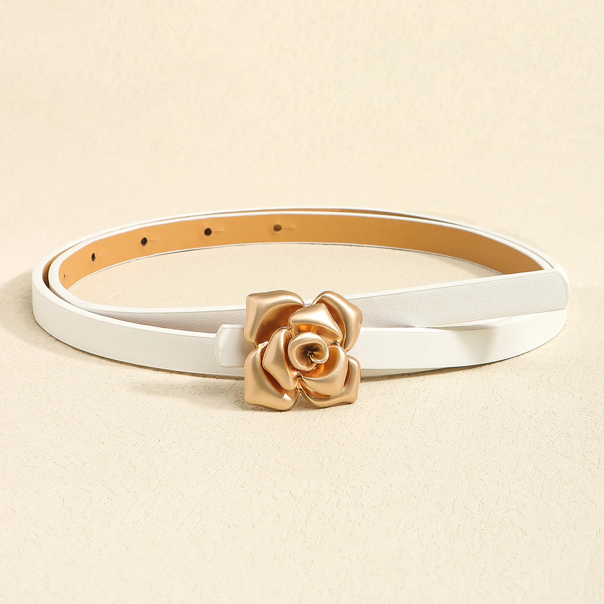 Women's Elegant Vintage Style Preppy Style Pu Alloy Pu Alloy Leather Belts display picture 5