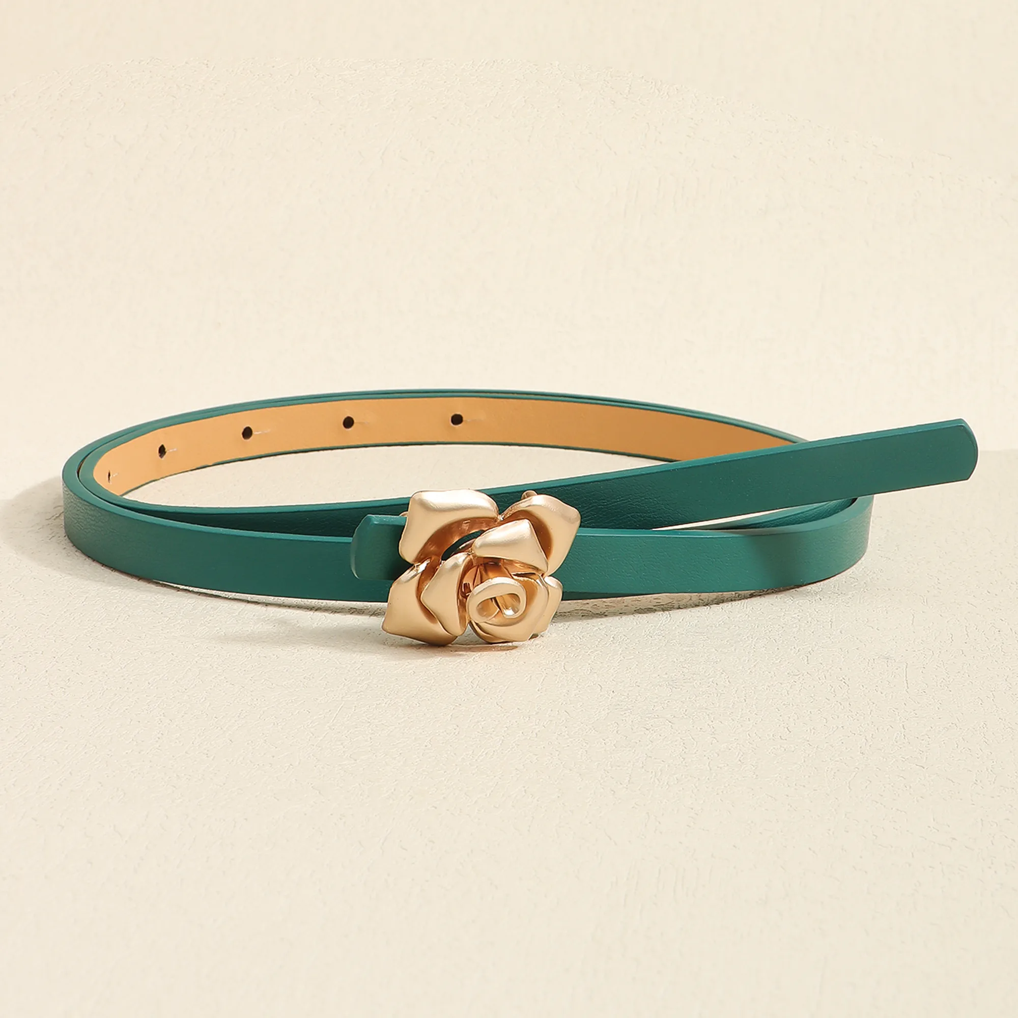 Women's Elegant Vintage Style Preppy Style Pu Alloy Pu Alloy Leather Belts display picture 18