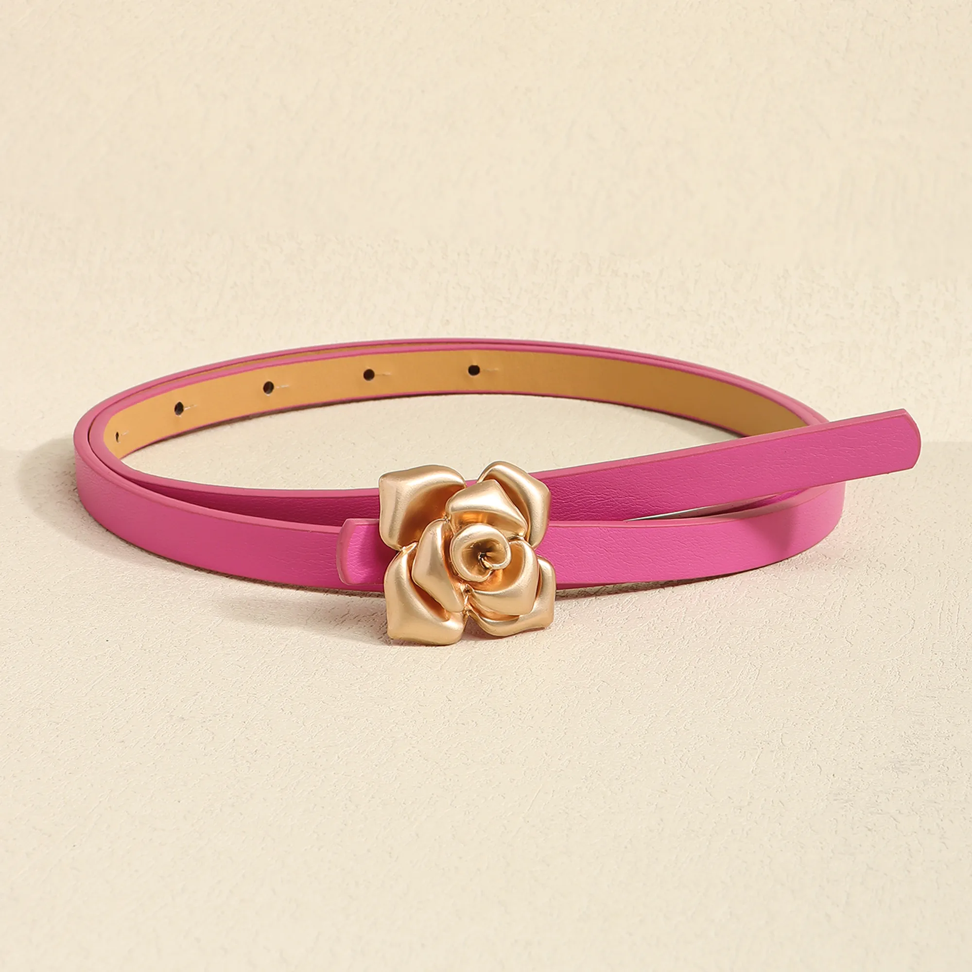 Women's Elegant Vintage Style Preppy Style Pu Alloy Pu Alloy Leather Belts display picture 23