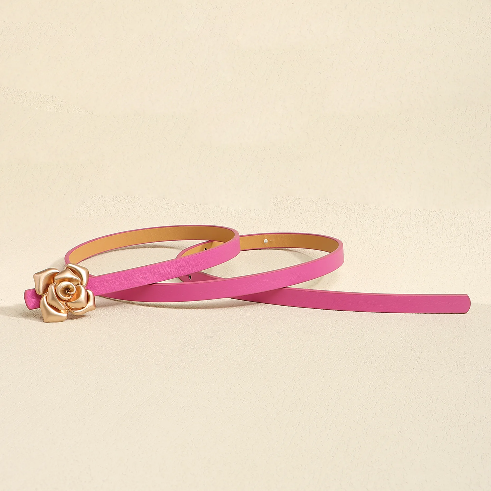 Women's Elegant Vintage Style Preppy Style Pu Alloy Pu Alloy Leather Belts display picture 25