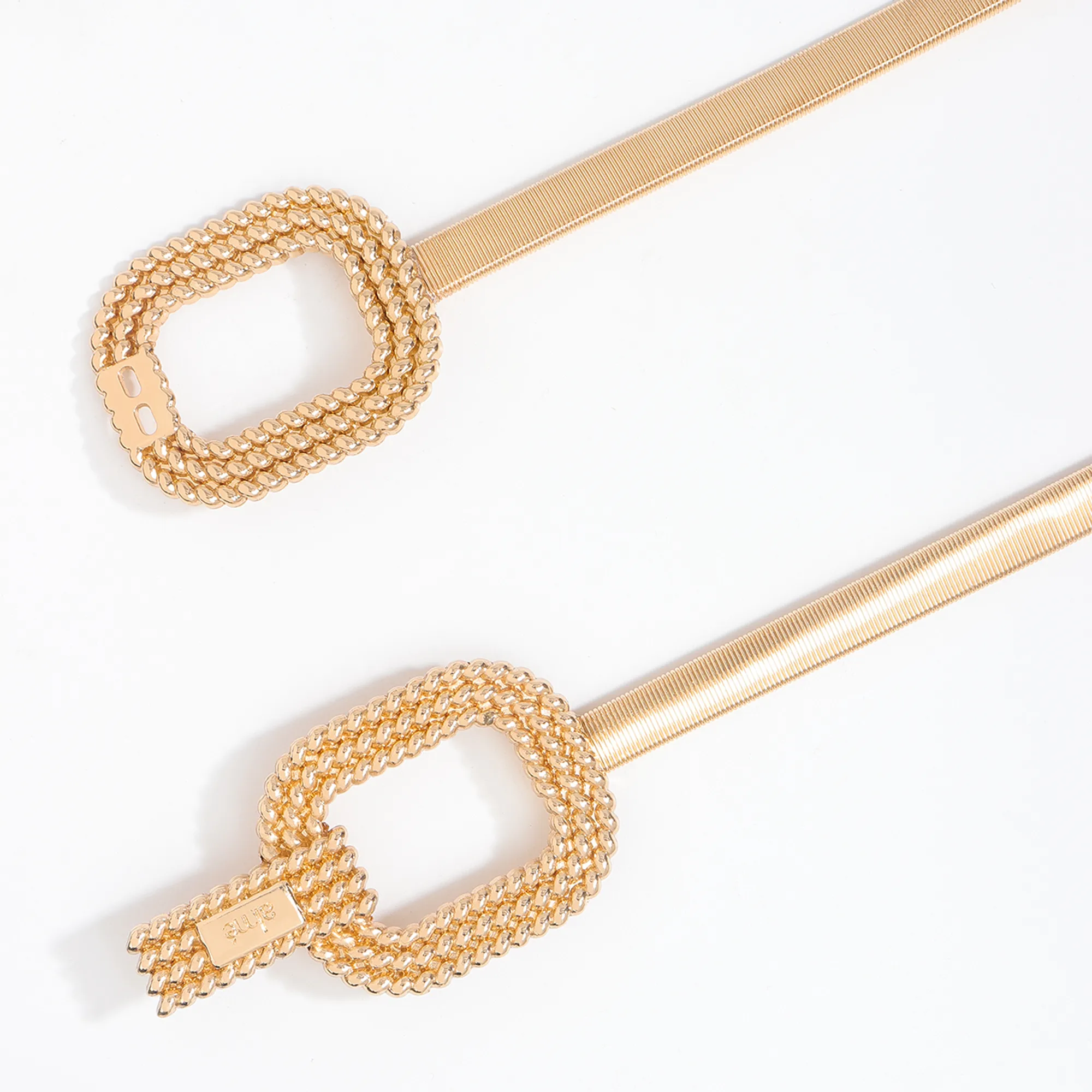 Women's Vintage Style Formal Simple Style Alloy Alloy Buckle Chain Belts display picture 9