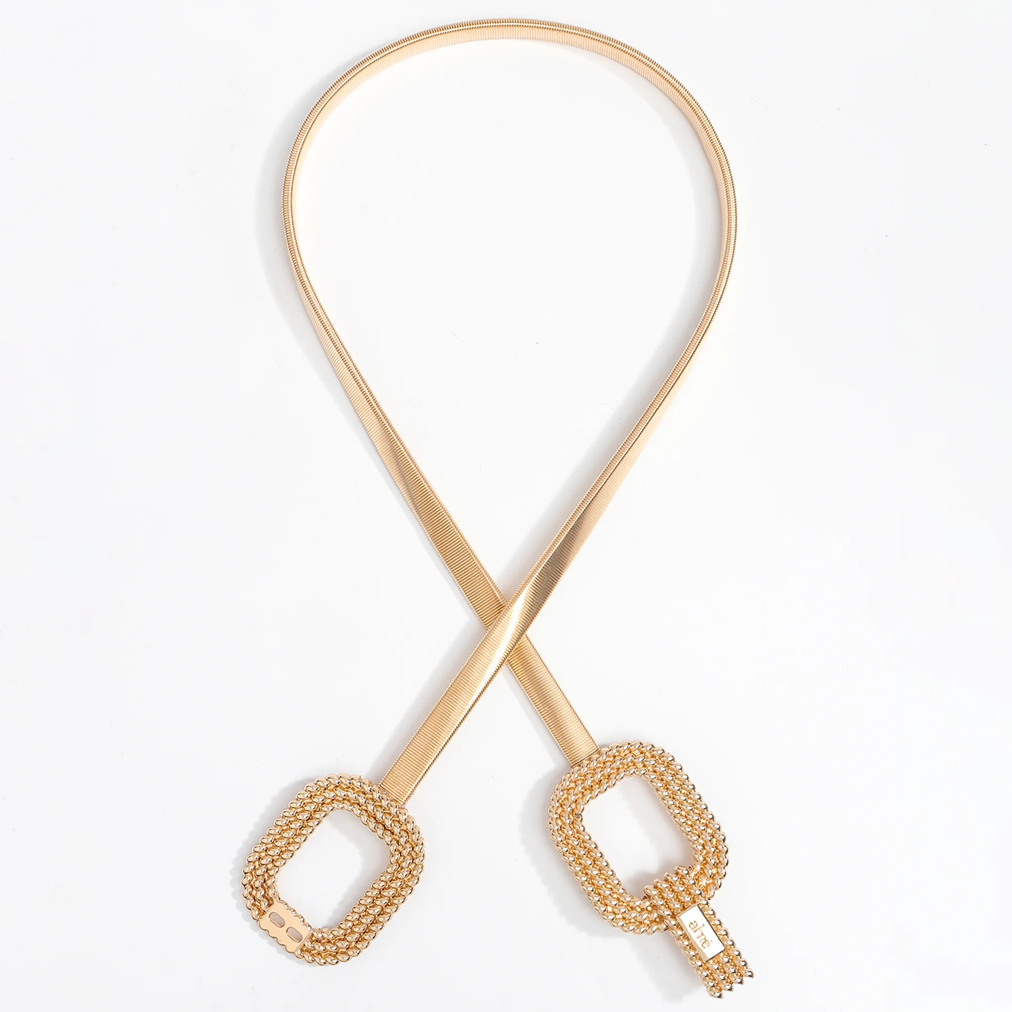 Women's Vintage Style Formal Simple Style Alloy Alloy Buckle Chain Belts display picture 6