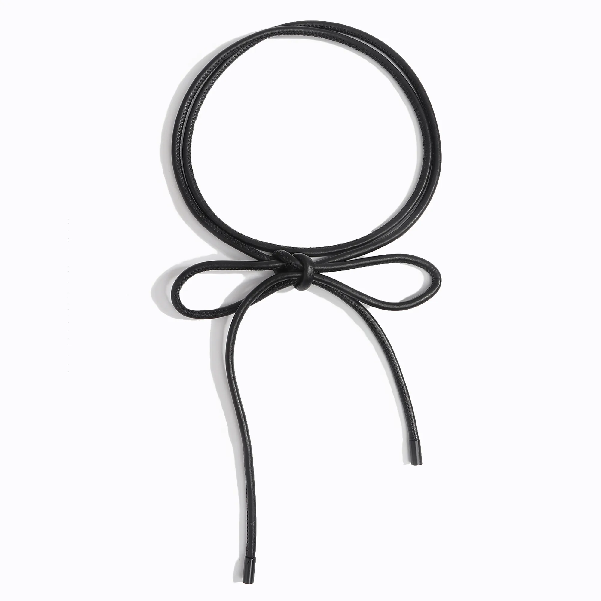 Women's Vintage Style Simple Style Pu Pu Knot Leather Belts display picture 4