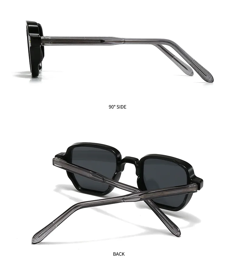 Polygone Décontractée Élégant Couleur Unie Pc Plein Cadre Femmes De Lunettes De Soleil display picture 2