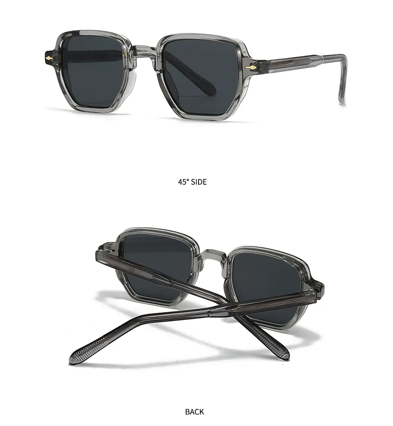 Polygone Décontractée Élégant Couleur Unie Pc Plein Cadre Femmes De Lunettes De Soleil display picture 8