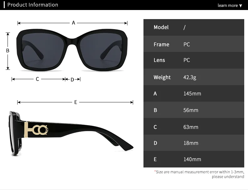 Cat Eye Casual Modern Style Pc Gradient Tinted Lenses Full Frame Women's Sunglasses display picture 2