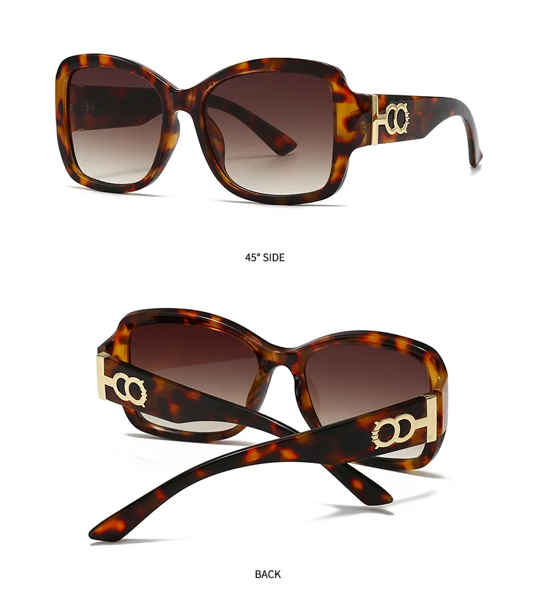 Cat Eye Casual Modern Style Pc Gradient Tinted Lenses Full Frame Women's Sunglasses display picture 11