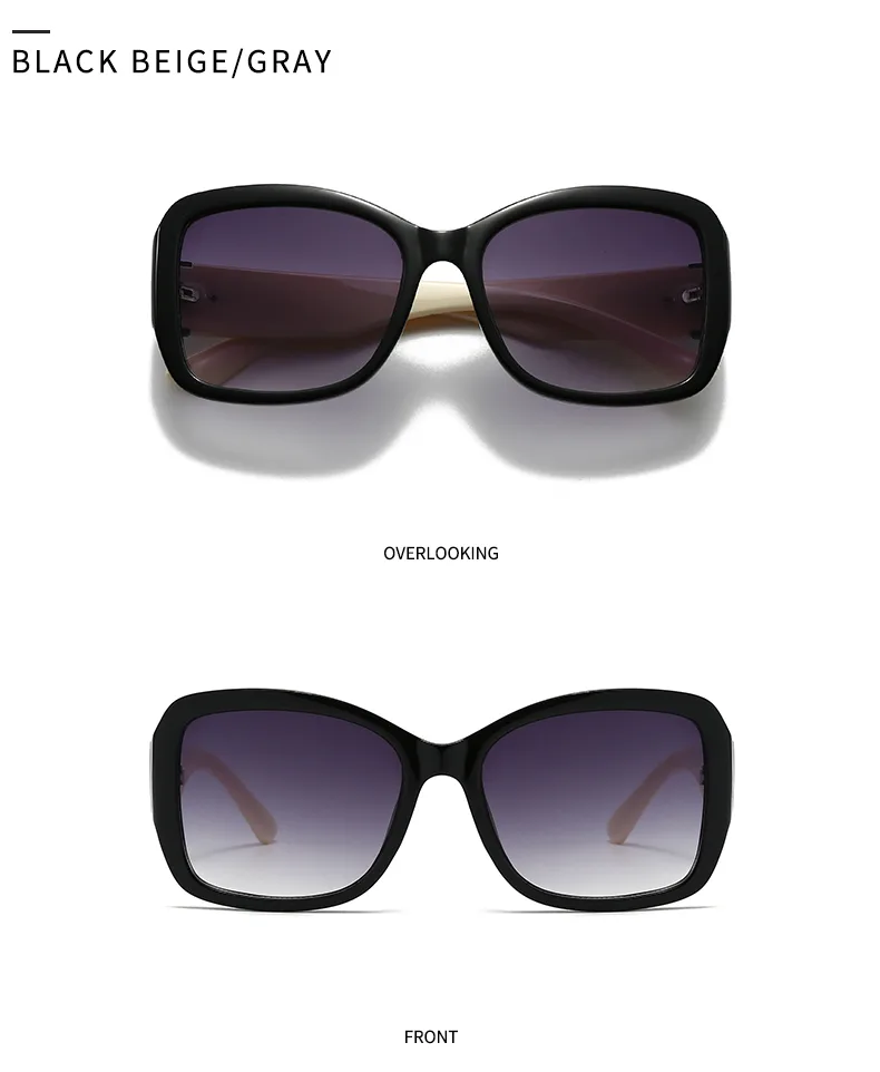 Ojo De Gato Casual Estilo Moderno Ordenador Personal Lentes Tintados Con Degradado Fotograma Completo Gafas De Sol Mujer display picture 19