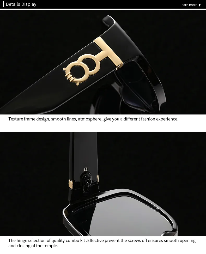 Cat Eye Casual Modern Style Pc Gradient Tinted Lenses Full Frame Women's Sunglasses display picture 21