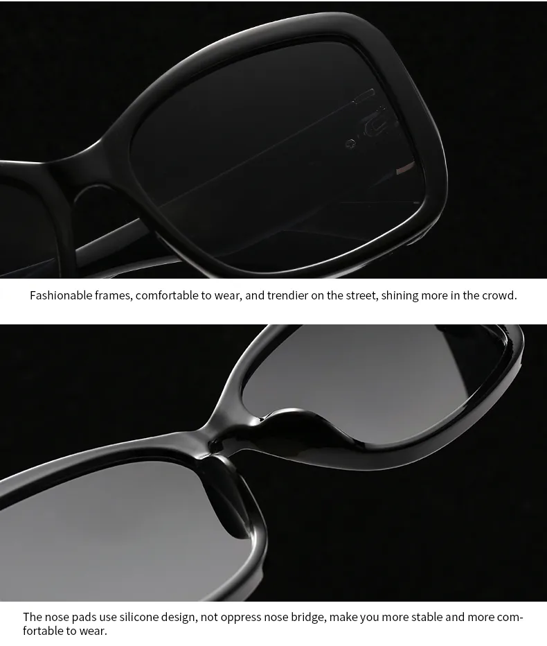 Oeil De Chat Décontractée Style Moderne Pc Verres Teintés Dégradés Plein Cadre Femmes De Lunettes De Soleil display picture 20