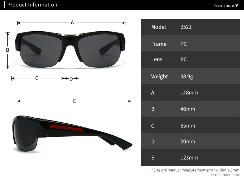 Square Casual Modern Style Solid Color Pc Gradient Tinted Lenses Half Frame Women's Sunglasses display picture 1