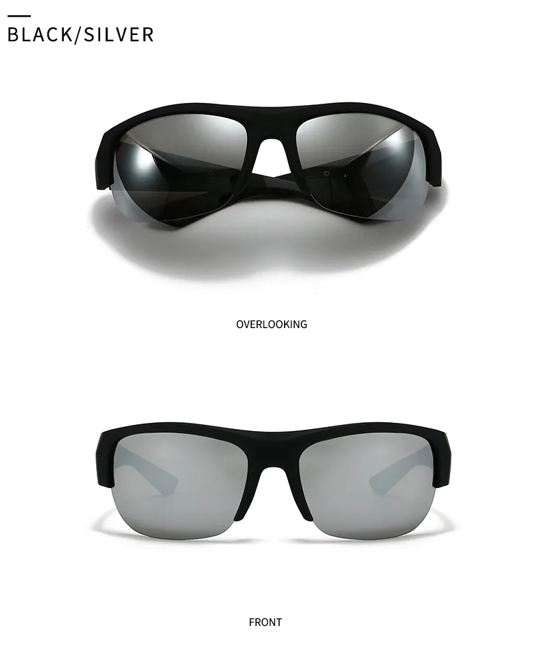 Square Casual Modern Style Solid Color Pc Gradient Tinted Lenses Half Frame Women's Sunglasses display picture 3