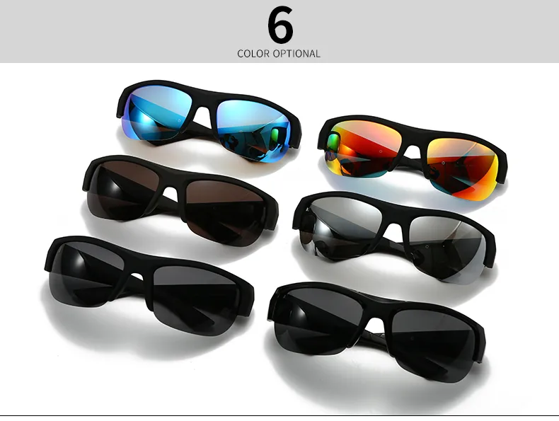 Square Casual Modern Style Solid Color Pc Gradient Tinted Lenses Half Frame Women's Sunglasses display picture 5