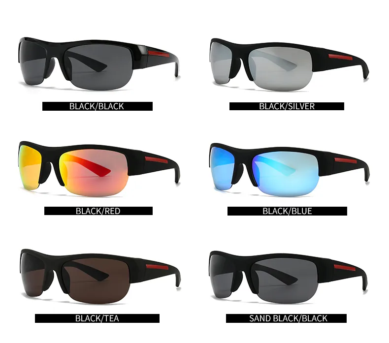 Square Casual Modern Style Solid Color Pc Gradient Tinted Lenses Half Frame Women's Sunglasses display picture 6