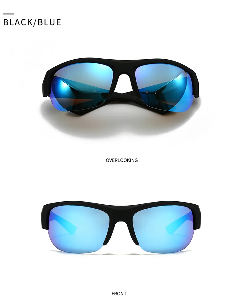 Square Casual Modern Style Solid Color Pc Gradient Tinted Lenses Half Frame Women's Sunglasses display picture 10