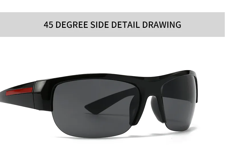 Square Casual Modern Style Solid Color Pc Gradient Tinted Lenses Half Frame Women's Sunglasses display picture 15
