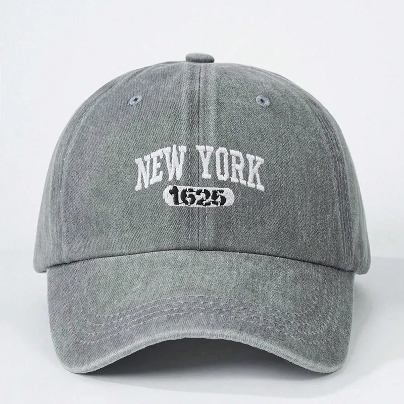 Unisex Solid Color Curved Eaves Retro Classic Style Baseball Cap display picture 4