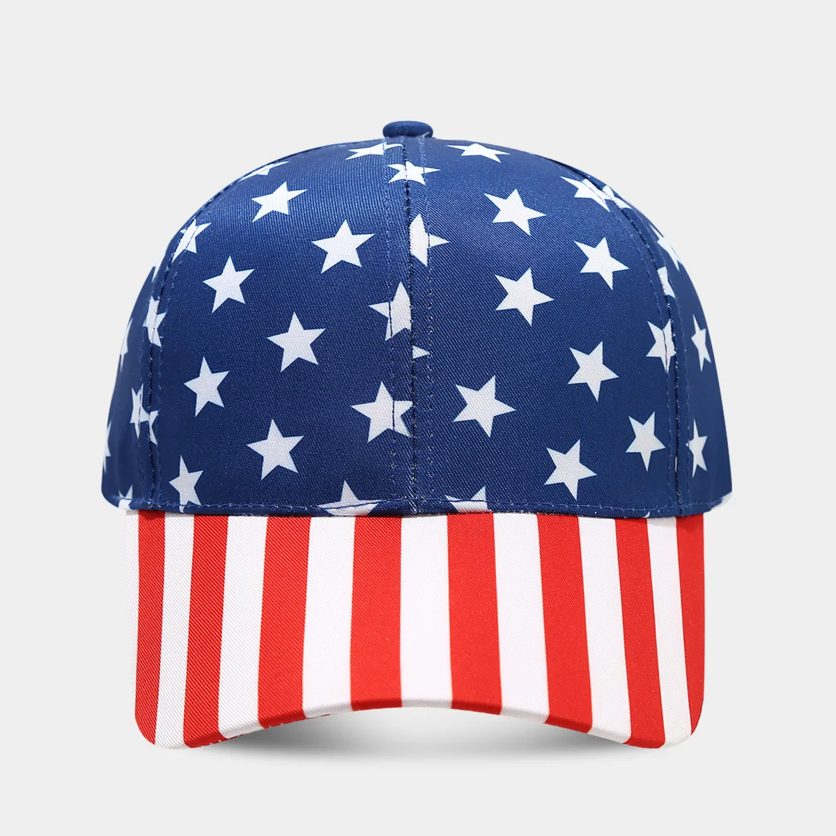 Unisex American Flag Curved Eaves Retro Baseball Cap display picture 3