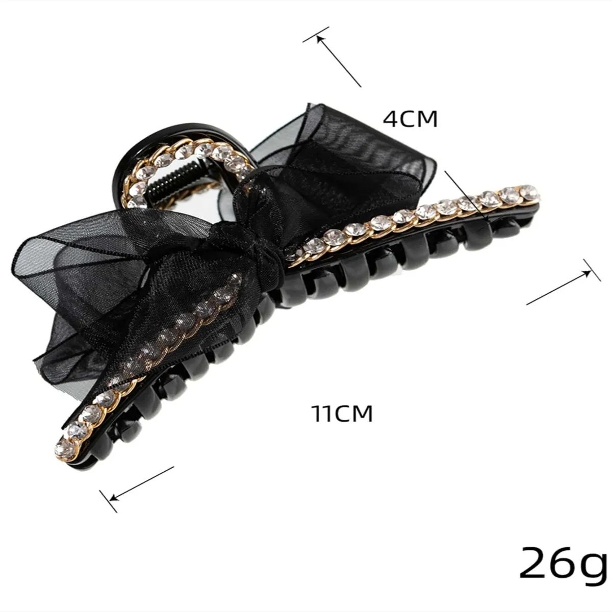 Women's Bow Knot Elegant Lady Plastic/Resin Hair Claws display picture 2