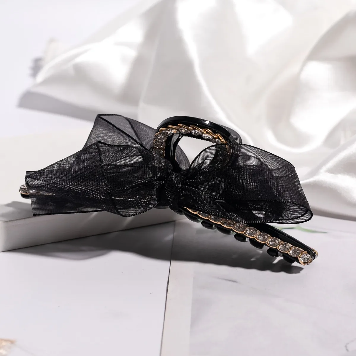 Women's Bow Knot Elegant Lady Plastic/Resin Hair Claws display picture 3