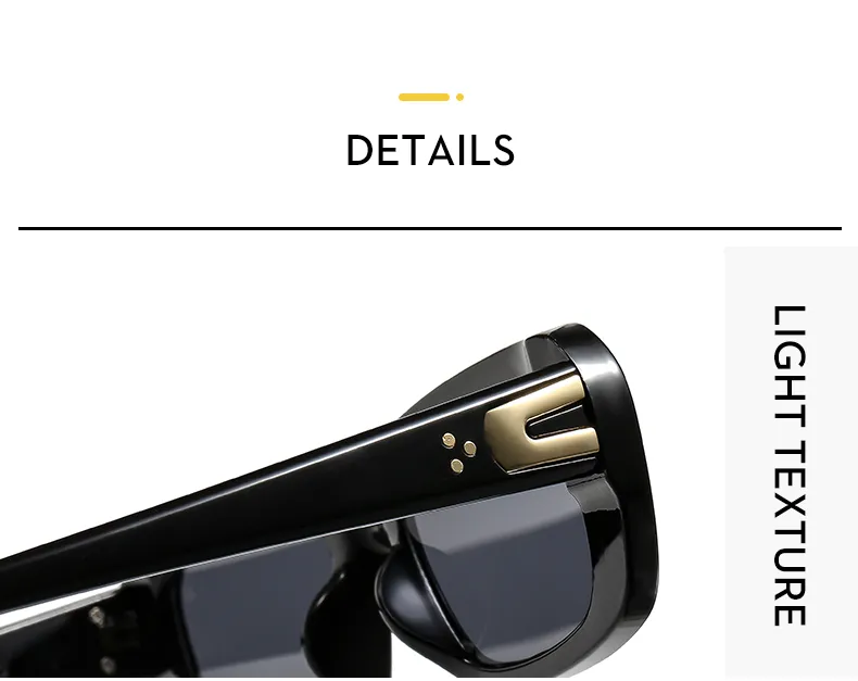 Square Casual Modern Style Letter Ac Gradient Tinted Lenses Full Frame Women's Sunglasses display picture 5