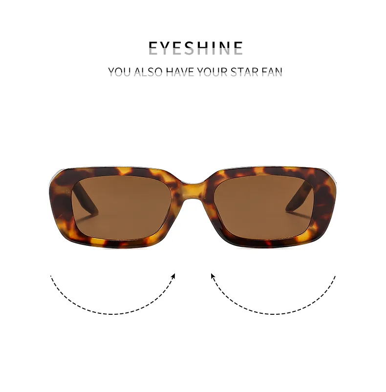Square Casual Modern Style Letter Ac Gradient Tinted Lenses Full Frame Women's Sunglasses display picture 3