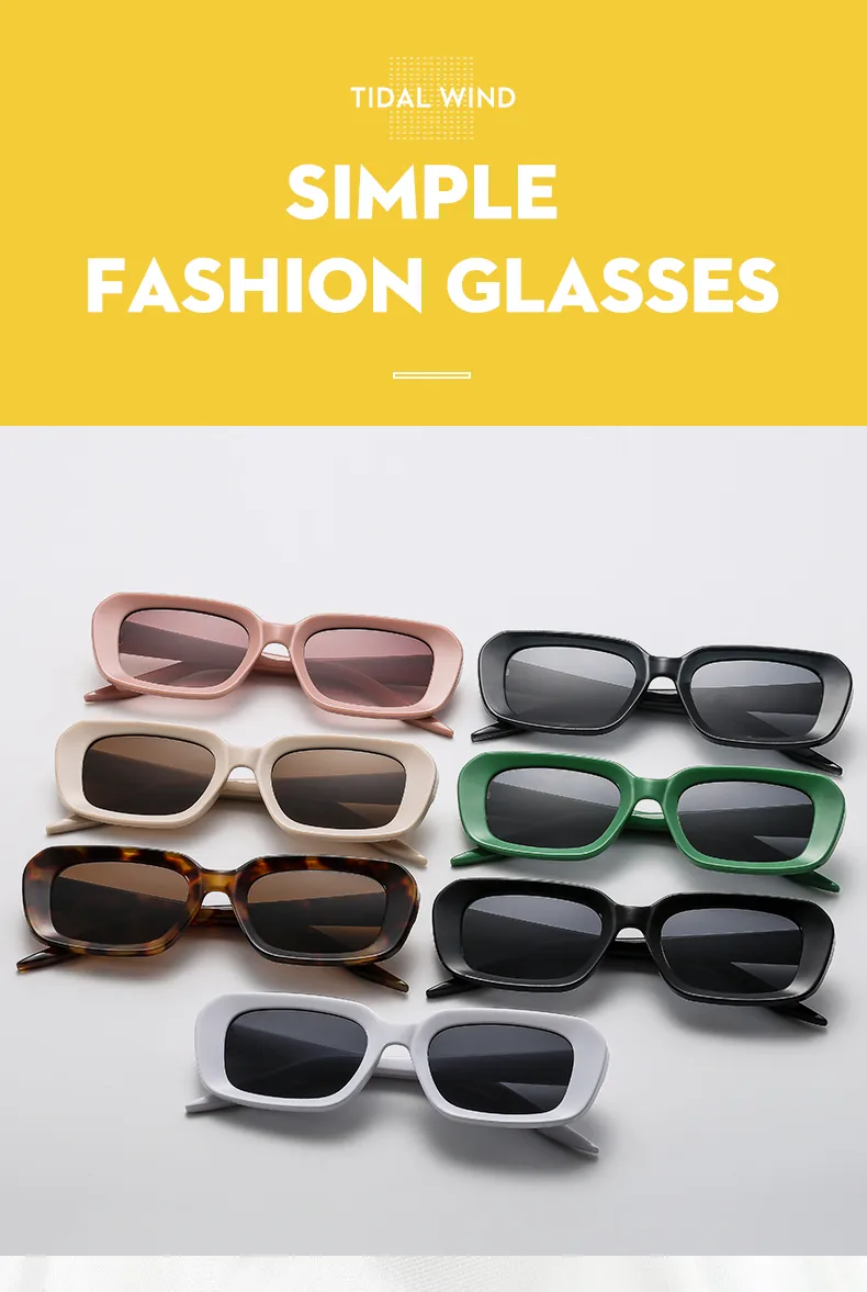 Square Casual Modern Style Letter Ac Gradient Tinted Lenses Full Frame Women's Sunglasses display picture 16