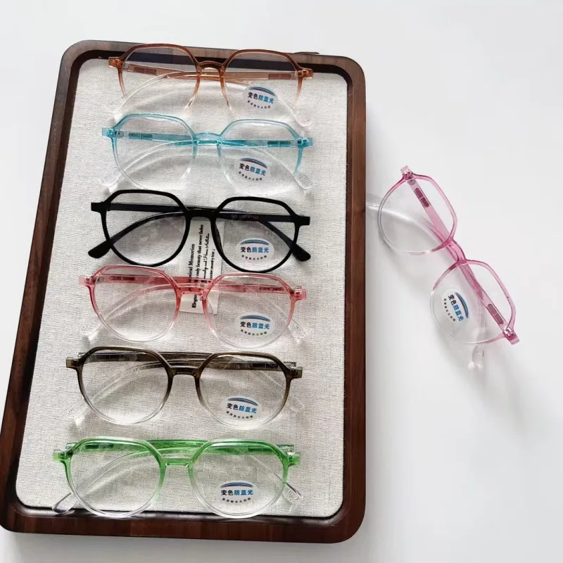 Cadre Ovale Décontractée Vêtement De Rue Ovale Pc Résine Plein Cadre Enfants Lunettes De Soleil display picture 2