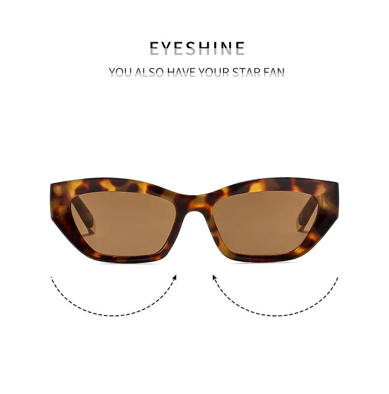 Cat Eye Casual Solid Color Ac Gradient Tinted Lenses Full Frame Women's Sunglasses display picture 3