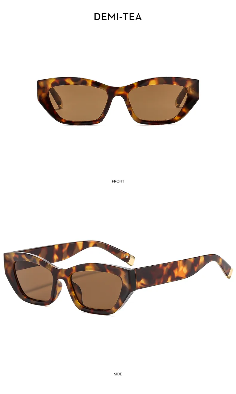 Cat Eye Casual Solid Color Ac Gradient Tinted Lenses Full Frame Women's Sunglasses display picture 15
