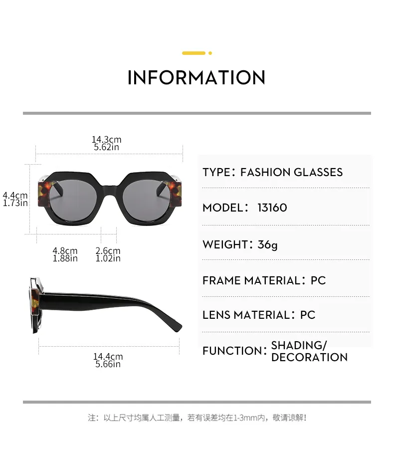 Polygon Casual Solid Color Ac Full Frame Women's Sunglasses display picture 6