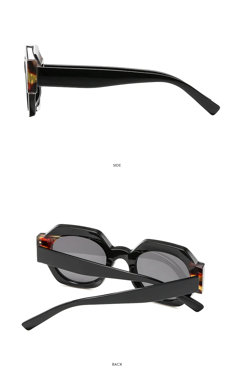 Polygon Casual Solid Color Ac Full Frame Women's Sunglasses display picture 8