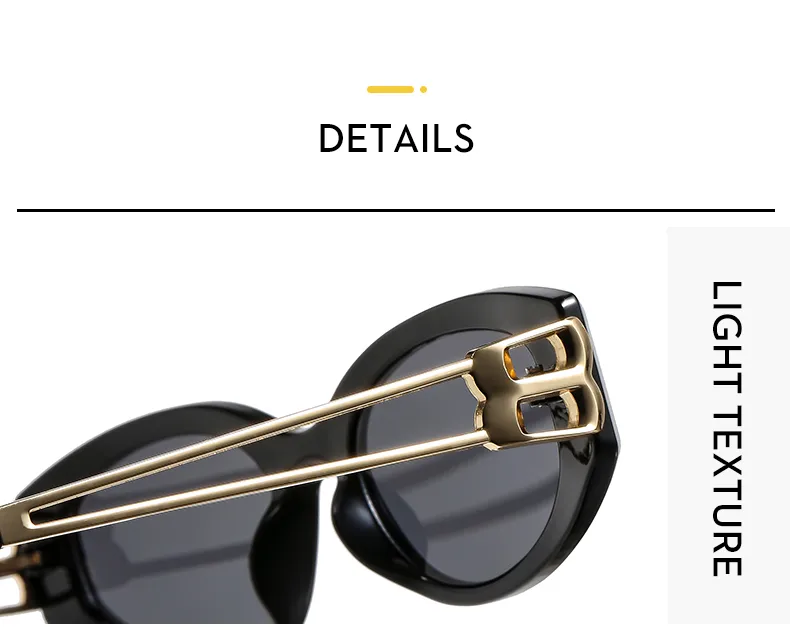 Special-Shaped Mirror Casual Solid Color Ac Gradient Tinted Lenses Half Frame Women's Sunglasses display picture 4