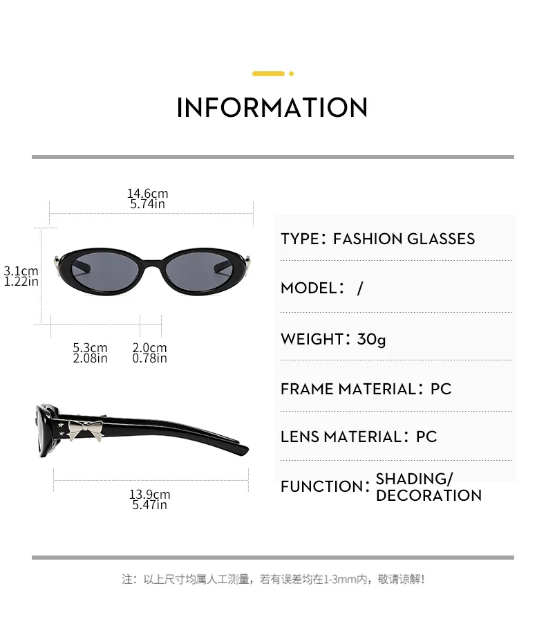 Oval Frame Casual Solid Color Ac Gradient Tinted Lenses Full Frame Women's Sunglasses display picture 4