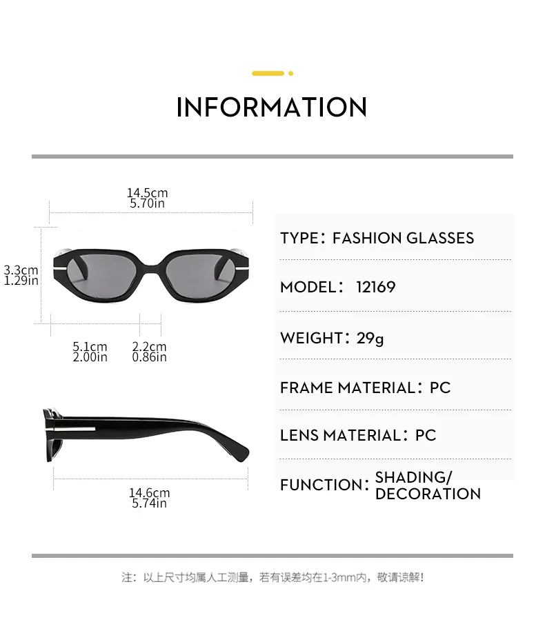 Cadre Ovale Décontractée Couleur Unie Ca Verres Teintés Dégradés Plein Cadre Femmes De Lunettes De Soleil display picture 5