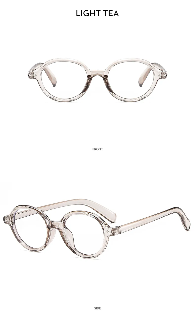 Cadre Rond Décontractée Couleur Unie Ca Plein Cadre Femmes De Lunettes De Soleil display picture 15