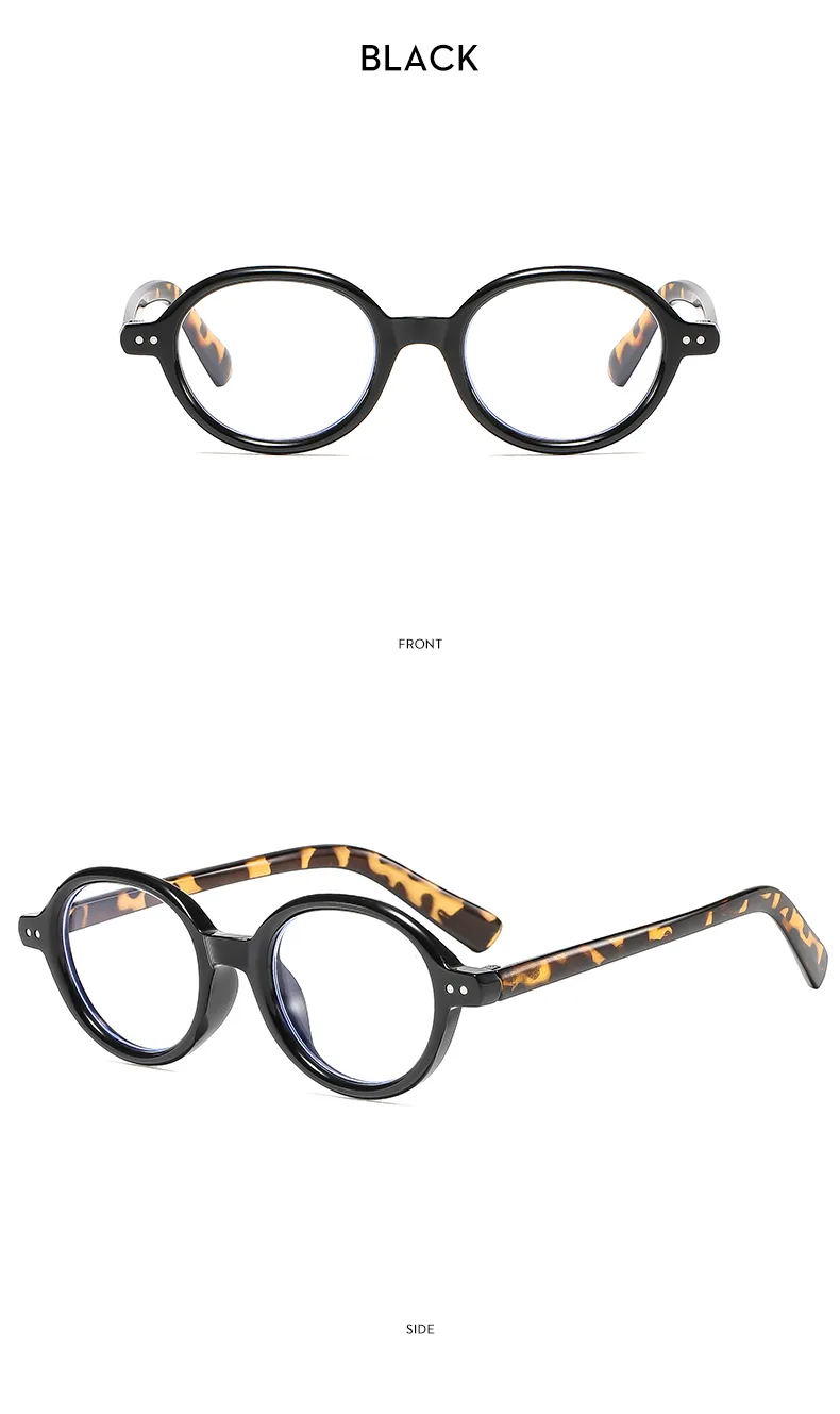 Cadre Rond Décontractée Couleur Unie Ca Plein Cadre Femmes De Lunettes De Soleil display picture 7