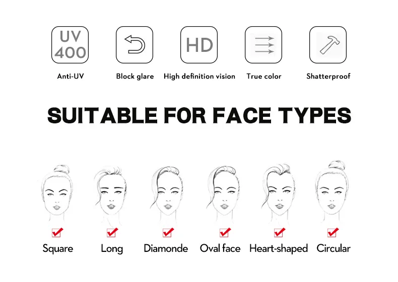 Marco Ovalado Casual Color Sólido C.A. Lentes Tintados Con Degradado Fotograma Completo Gafas De Sol Mujer display picture 5