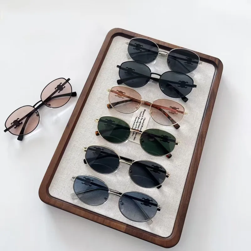 Oval Frame Elegant Glam Streetwear Oval Pc Resin Gradient Tinted Lenses Full Frame Kids Sunglasses display picture 1