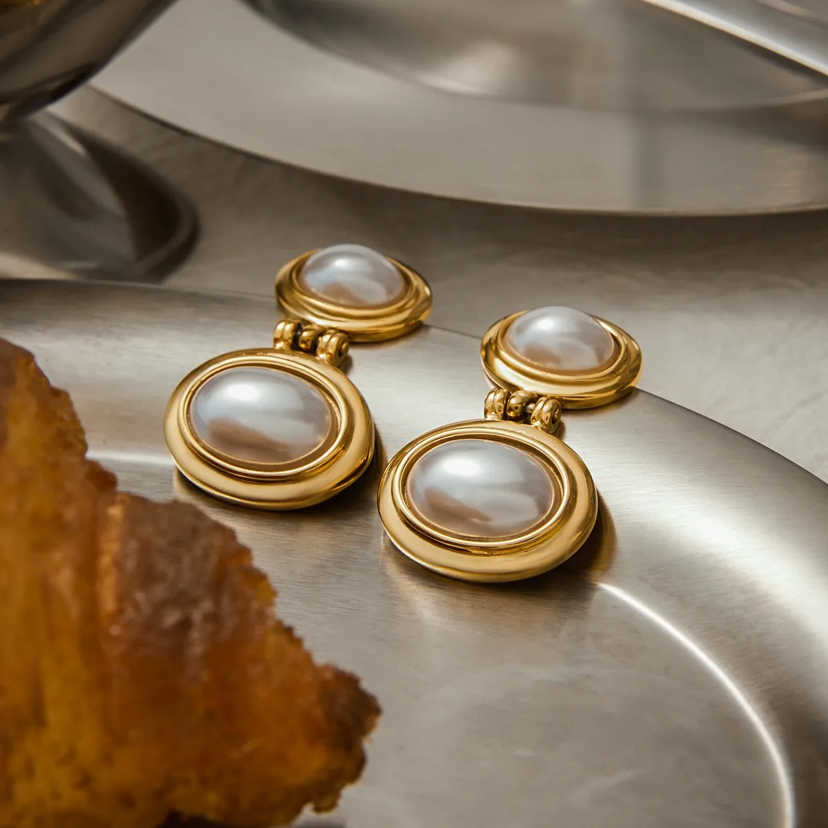 Géométrique Décontractée Style Moderne Acier Inoxydable 316 Boucles D'Oreilles display picture 7