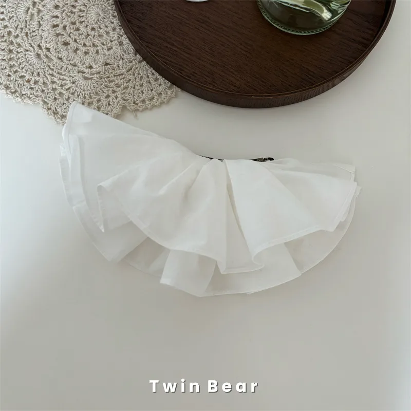 Tête Arrière Modifiée En Pur Coton Large En Trois Dimensions Double Grande Jupe Bud Barrettes Horizontal Clip Cheveux Accessoires Coiffure display picture 19