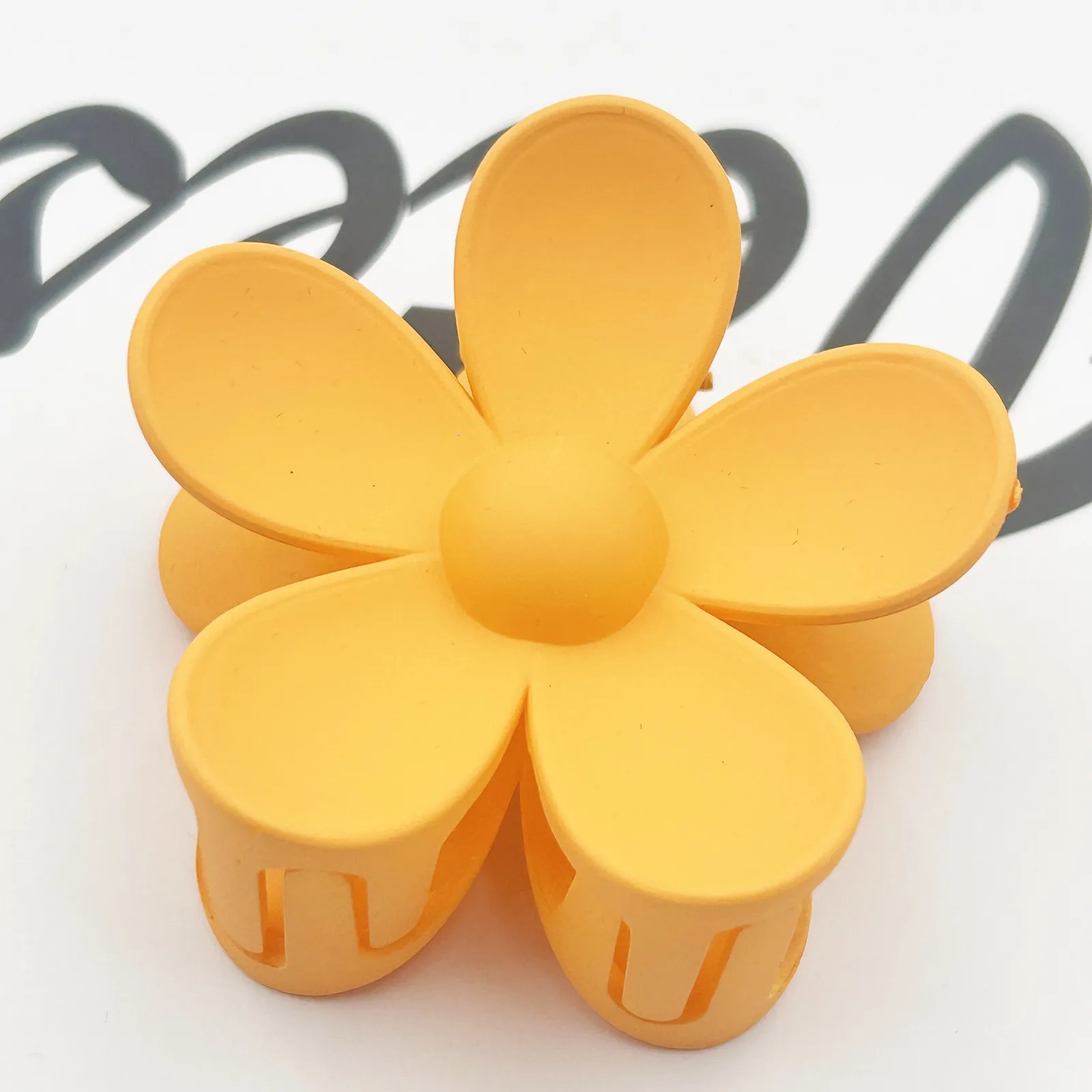 Frosted Flower Hair Clip Back Head Updo Hair Clip Barrettes Ponytail Bun High-Grade Sense Barrettes Shark Clip Wholesale display picture 23