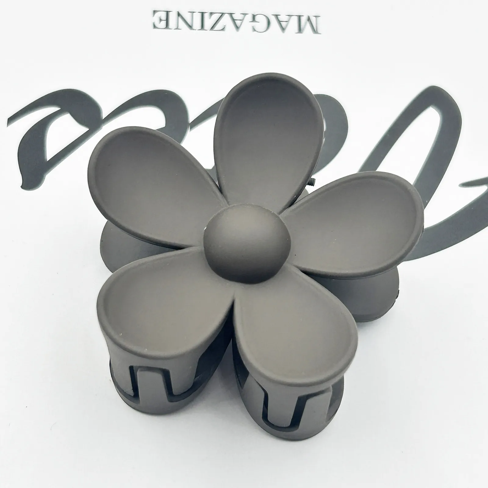 Croix-Frontière Fleur Givrée Pince À Cheveux Tête Arrière Updo Pince À Cheveux Barrettes Queue De Cheval Chignon Haute Qualité Sens Barrettes Requin Clip En Gros display picture 25