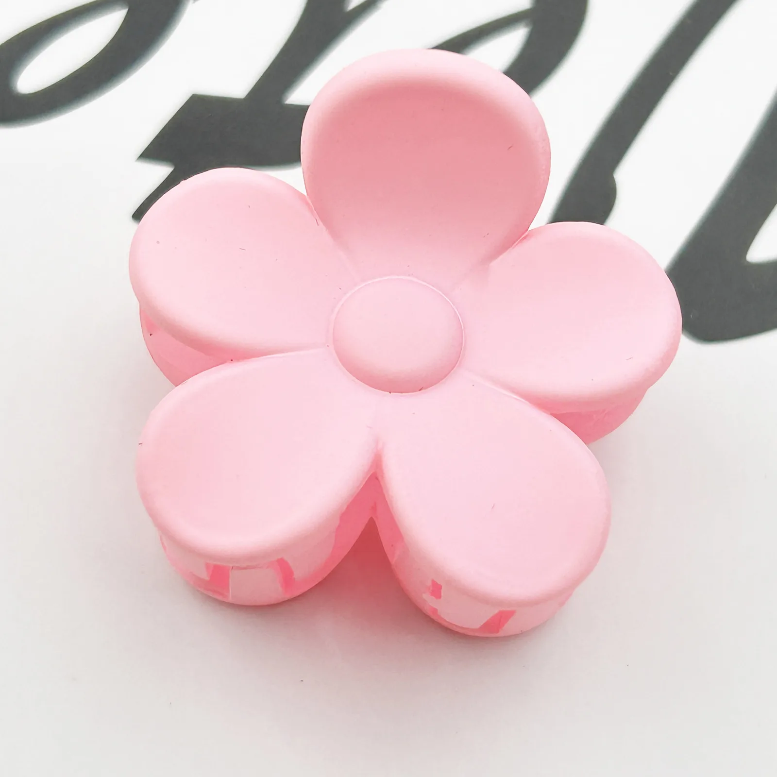 Frosted Flower Hair Clip Back Head Updo Hair Clip Barrettes Ponytail Bun High-Grade Sense Barrettes Shark Clip Wholesale display picture 31