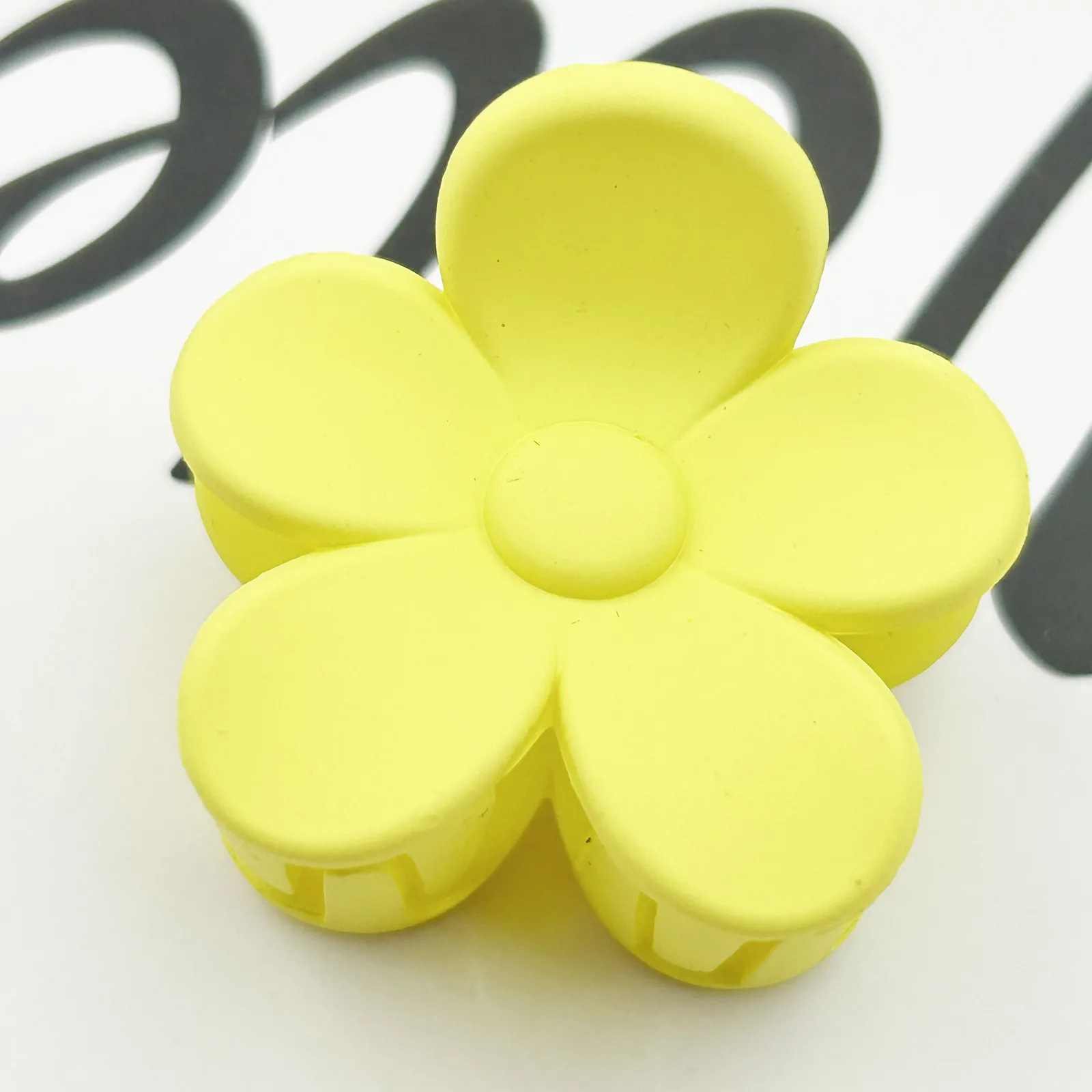 Frosted Flower Hair Clip Back Head Updo Hair Clip Barrettes Ponytail Bun High-Grade Sense Barrettes Shark Clip Wholesale display picture 34